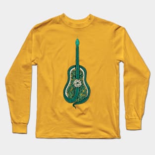 snake guitar Long Sleeve T-Shirt